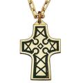  Celtic Gold Plated Cross 