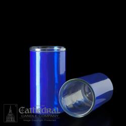  Inserta-Lite Reusable Globe 3-Day glass - BLUE (box of 12) 