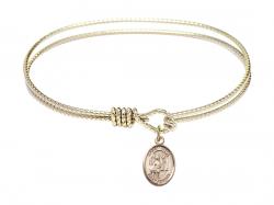  Saint Vitus Charm Bangle Bracelet 
