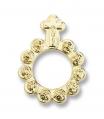  GOLD ROSARY RING (25 PC) 