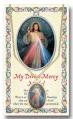  ENAMELED GOLD EMBOSSED DIVINE MERCY/ST. FAUSTINA MEDAL (DOUBLE SIDED) 