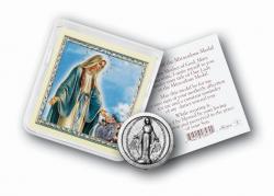  MIRACULOUS POCKET COIN WITH HOLY CARD (10 PK) 