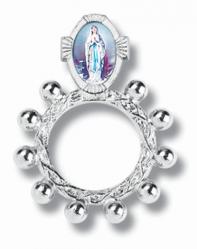  OUR LADY OF LOURDES ROSARY RING (10 PK) 
