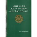 Order for the Solemn Exposition of the Holy Eucharist: Organ 