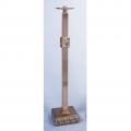  Fixed Standing Altar Candlestick w/Bronze Column: 9725 Style 