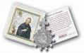  ST. PEREGRINE ROSARY RING AND PRAYER CARD (10 PK) 