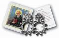  ST. BENEDICT ROSARY RING AND PRAYER CARD (10 PK) 