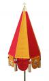  Red/Gold-Yellow Canopy Umbrella 