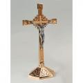  Satin Finish Bronze Altar Crucifix (A): 9942 Style - 18" Ht 