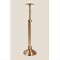  Processional Satin Finish Floor Bronze Candlestick: 9940 Style 