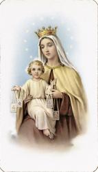  \"Our Lady of Mount Carmel\" Prayer/Holy Card (Paper/100) 