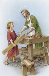  \"Saint Joseph the Worker\" Prayer/Holy Card (Paper/100) 