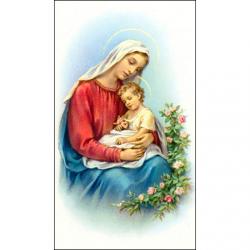  \"Madonna & Child\" Prayer/Holy Card (Paper/100) 