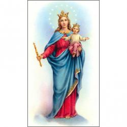  \"Queen of Heaven\" Prayer/Holy Card (Paper/100) 