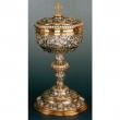  Baroque Chalice & Scale Paten w/Ring 