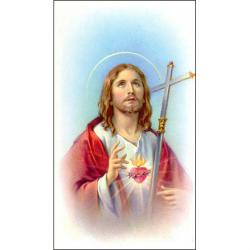  \"Sacred Heart\" Prayer/Holy Card (Paper/100) 