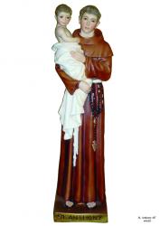  St. Anthony Statue in Resin/Marble Composite - 47\"H 