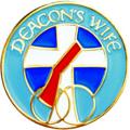  Deacon's Wife Lapel Pin (2 pc) 