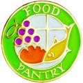  Food Pantry Lapel Pin (4 pc) 