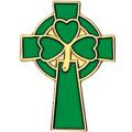  Celtic Clover Cross (2 pc) 