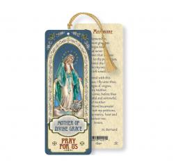  OUR LADY OF GRACE LAMINATED BOOKMARK WITH TASSEL (10 pc) 