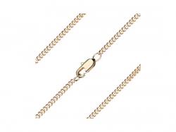  Gold Plate Heavy Curb Chain with Lobster Claw - Carded 