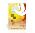  HOLY SPIRIT WITH SUN BACKGROUND CONFIRMATION GREETING CARD (10 PK) 