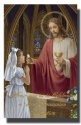  CHILD OF GOD GIRL\'S FIRST COMMUNION INVITATION NOTES (8 PK) 