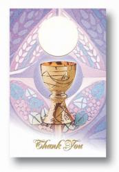  FIRST COMMUNION THANK YOU (8 PK) 