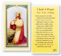  "I Said a Prayer for You Today" Laminated Prayer/Holy Card (25 pc) 