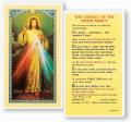  "The Chaplet of the Divine Mercy" Laminated Prayer/Holy Card (25 pc) 