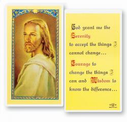  \"God Grant Me the Serenity\" Laminated Prayer/Holy Card (25 pc) 