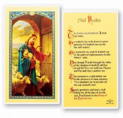  \"23rd Psalm\" Laminated Prayer/Holy Card (25 pc) 
