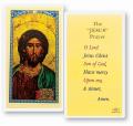  "The Jesus Prayer" Icon Laminated Prayer/Holy Card (25 pc) 