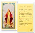  "The Lord's Prayer" Laminated Prayer/Holy Card (25 pcs) 