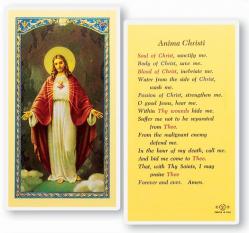  \"Anima Christi\" Laminated Prayer/Holy Card (25 pc) 