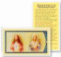  "Prayer of Consecration to the Sacred Heart of Jesus & Mary" Laminated Prayer/Holy Card (25 pc) 