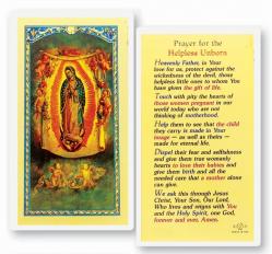  \"Prayer for the Helpless Unborn\" Laminated Prayer/Holy Card (25 pc) 
