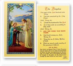  \"The Angelus\" Laminated Prayer/Holy Card (25 pc) 