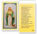  "An Offering to Mary" Laminated Prayer/Holy Card (25 pc) 