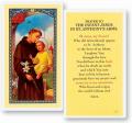 "Prayer to the Infant Jesus in St. Anthony's Arms" Laminated Prayer/Holy Card (25 pc) 