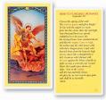  "Hymn to St. Michael Archangel" Laminated Prayer/Holy Card (25 pc) 