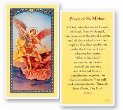  \"Prayer of St. Michael\" Laminated Prayer/Holy Card (25 pc) 