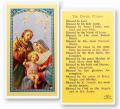  "The Divine Praises" Laminated Prayer/Holy Card (25 pc) 
