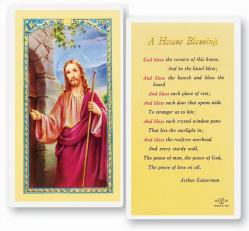  \"A House Blessing\" Laminated Prayer/Holy Card (25 pc) 