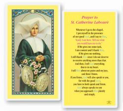  \"Prayer to St. Catherine Laboure\" Laminated Prayer/Holy Card (25 pc) 