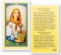 "Prayer in Honor of St. Dymphna" Laminated Prayer/Holy Card (25 pc) 