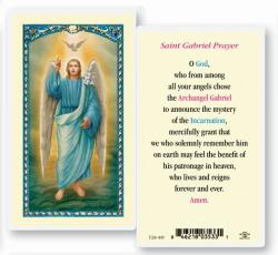  \"Saint Gabriel Prayer\" Laminated Prayer/Holy Card (25 PC) 