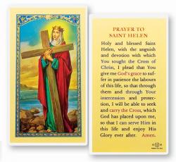  \"Prayer to Saint Helen\" Laminated Prayer/Holy Card (25 pc) 