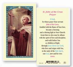  \"St. John Of the Cross Prayer\" Laminated Prayer/Holy Card (25 pc) 